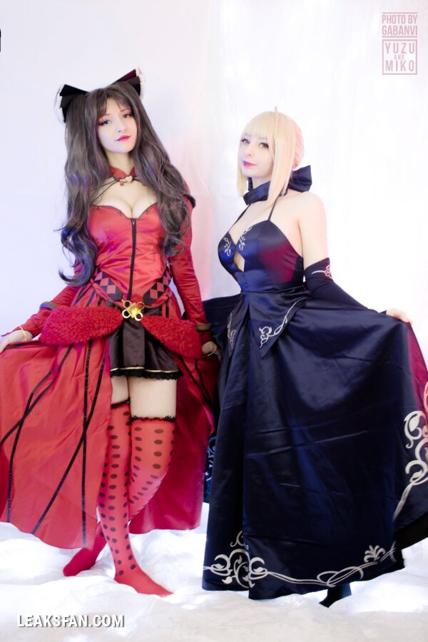 Mikomin Hokina &amp;amp; Yuzupyon - Saber Alter &amp;amp; Rin Tohsaka (Fate Grand Order) - 1