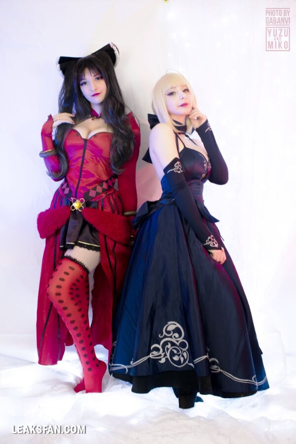 Mikomin Hokina &amp;amp; Yuzupyon - Saber Alter &amp;amp; Rin Tohsaka (Fate Grand Order) - 2