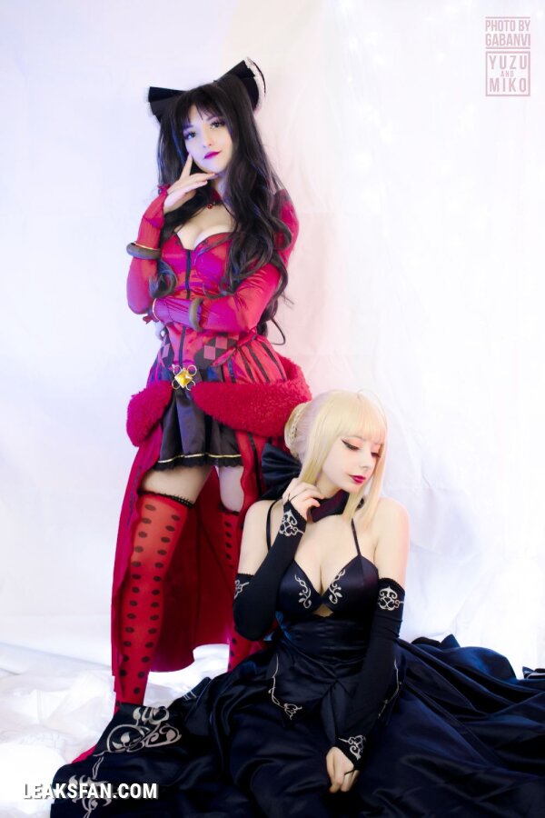 Mikomin Hokina &amp;amp; Yuzupyon - Saber Alter &amp;amp; Rin Tohsaka (Fate Grand Order) - 14