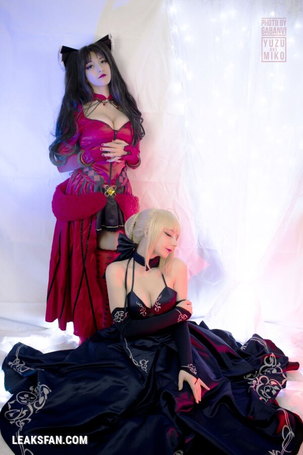 Mikomin Hokina &amp;amp; Yuzupyon - Saber Alter &amp;amp; Rin Tohsaka (Fate Grand Order) - 2