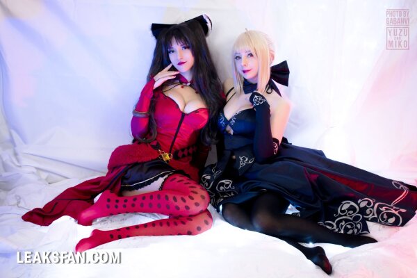 Mikomin Hokina &amp;amp; Yuzupyon - Saber Alter &amp;amp; Rin Tohsaka (Fate Grand Order) - 16