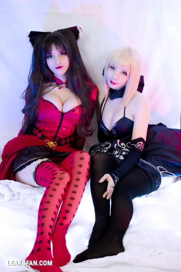 Mikomin Hokina &amp;amp; Yuzupyon - Saber Alter &amp;amp; Rin Tohsaka (Fate Grand Order) - 17