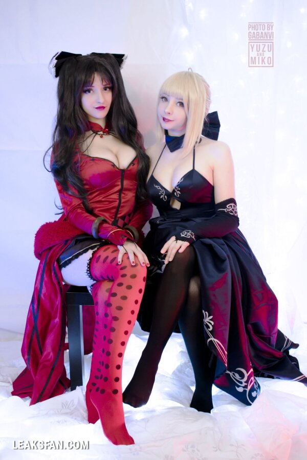 Mikomin Hokina &amp;amp; Yuzupyon - Saber Alter &amp;amp; Rin Tohsaka (Fate Grand Order) - 19