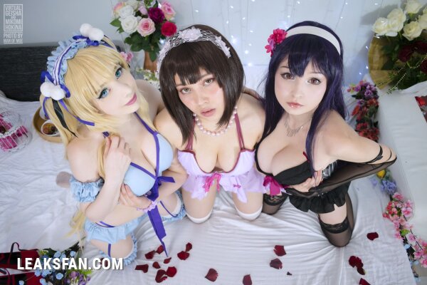 Hidori Rose / Mikomin Hokina / Virtual Geisha - Kasumigaoka Utaha / Megumi Kato / Eriri Spencer (Saenai Heroine) - 2