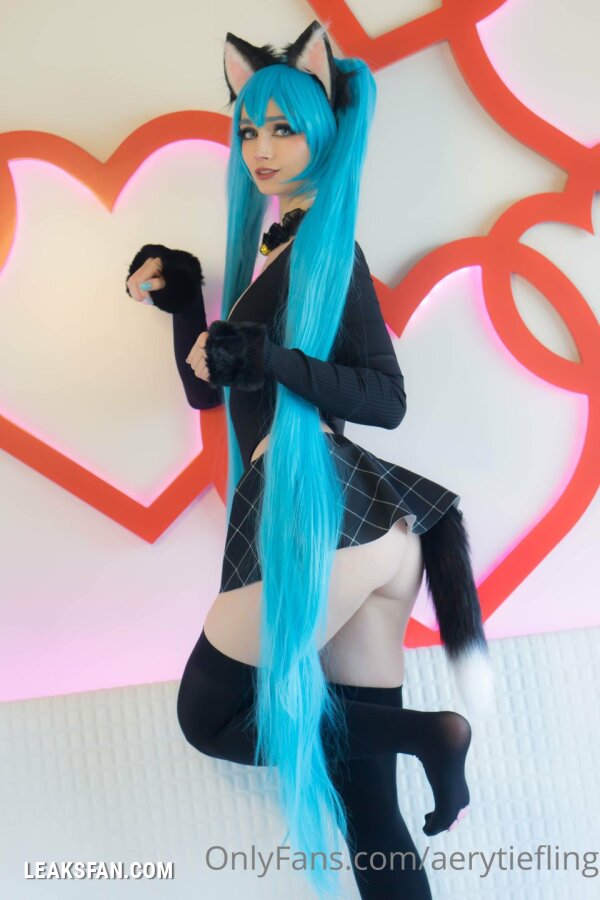 Aery Tiefling - Hatsune Miku Neko (Vocaloid) - 1