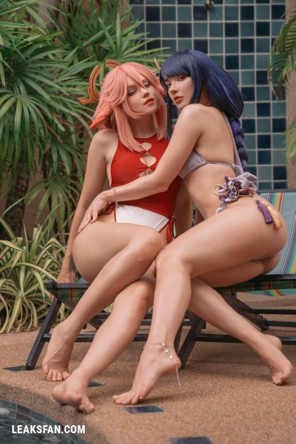 Shirogane Sama &amp; Misaki Sai - Yae Miko &amp; Raiden (Genshin Impact) nude. Onlyfans, Patreon leaked 43 nude photos and videos