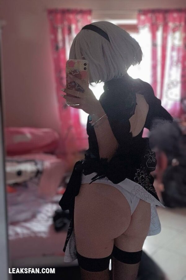 Moony Cosplay - 2B bikini nude. Onlyfans, Patreon leaked 9 nude photos and videos