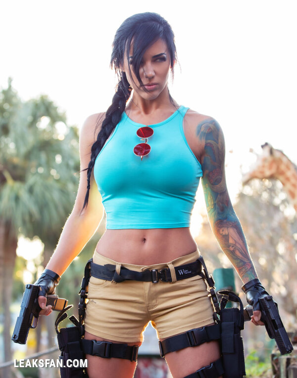 Alex Zedra - Lara Croft nude. Onlyfans, Patreon, Fansly leaked 16 nude photos and videos